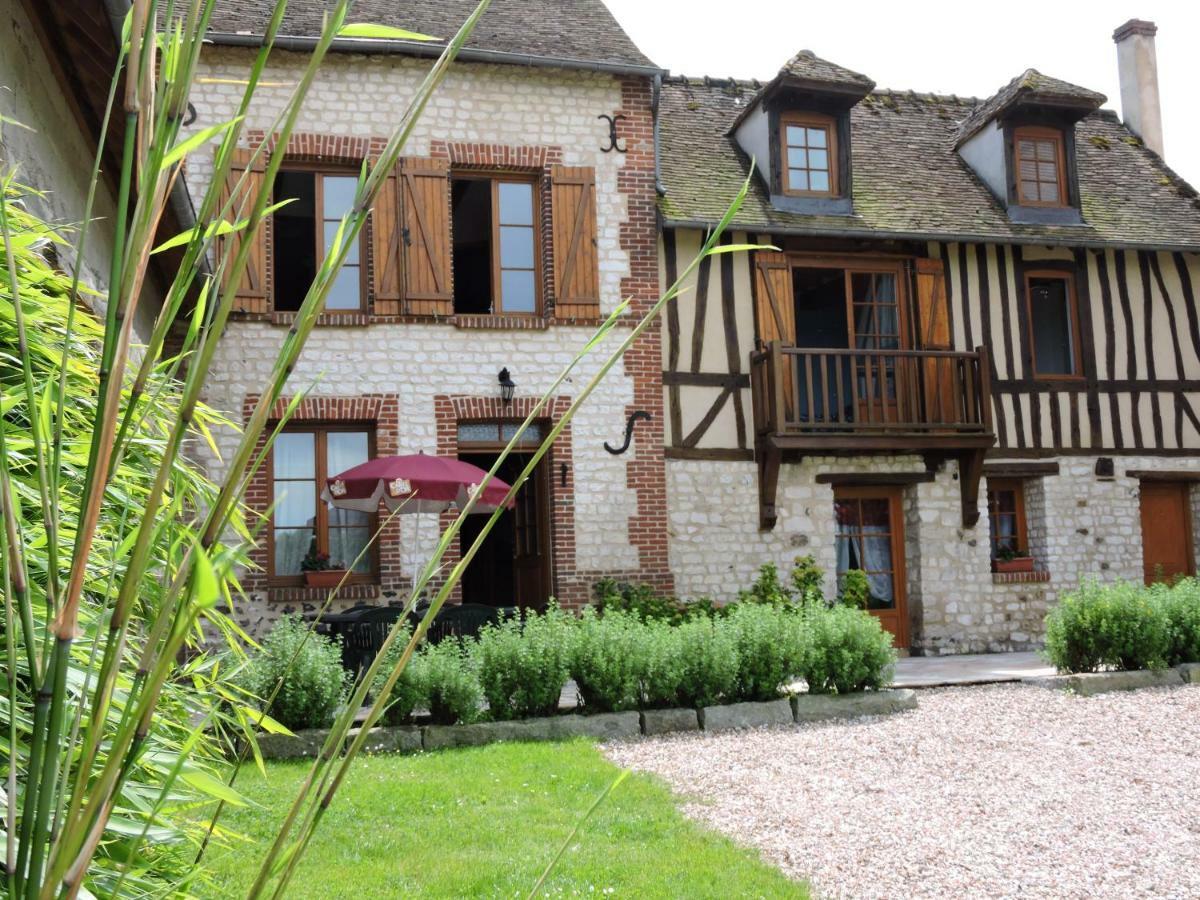 Gite De La Ferme De La Cote Les Damps Exteriör bild